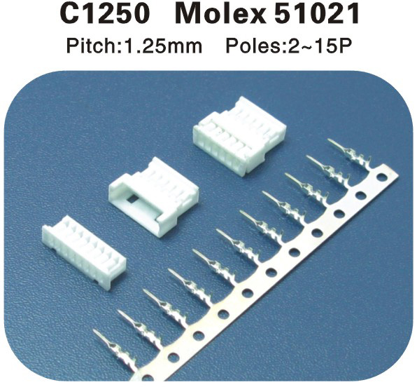 Molex 51021連接器 C1250
